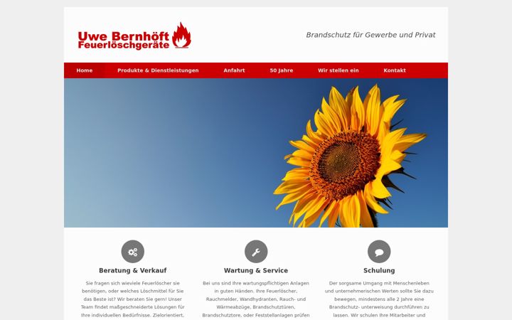 Screenshot of bernhoeft.de