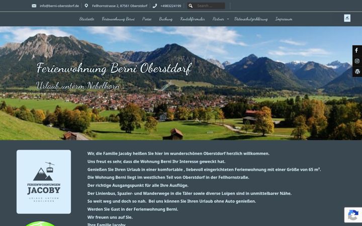 Screenshot of berni-oberstdorf.de