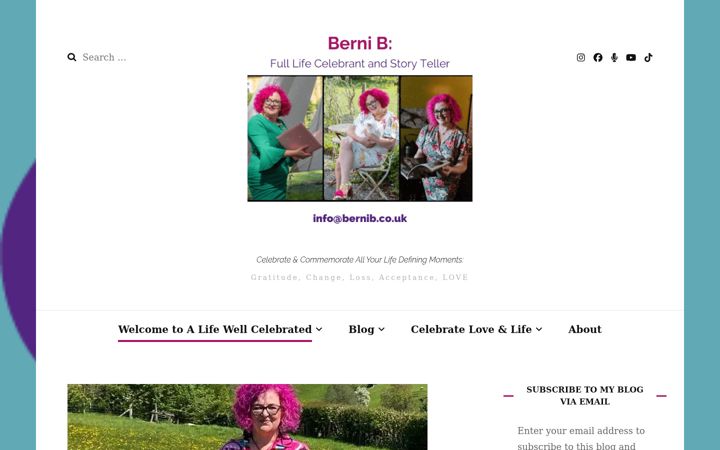 Captură de ecran a bernib.co.uk