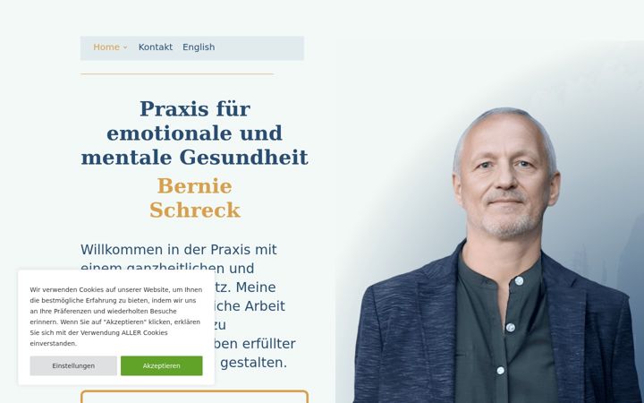 Screenshot of bernieschreck.de