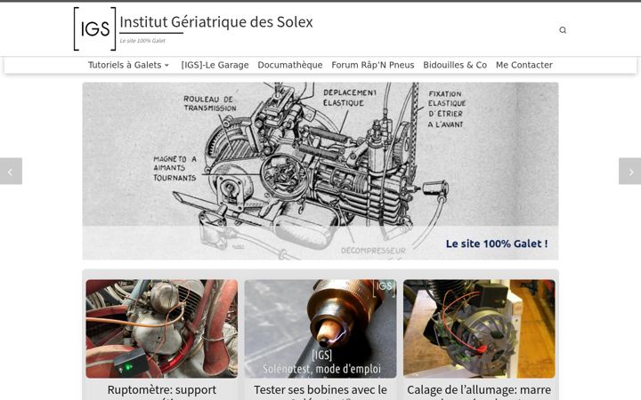 Screenshot of bernique.fr