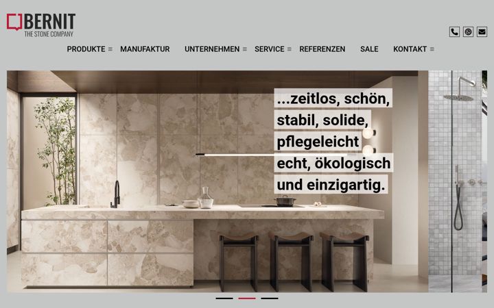 Screenshot of bernit.at