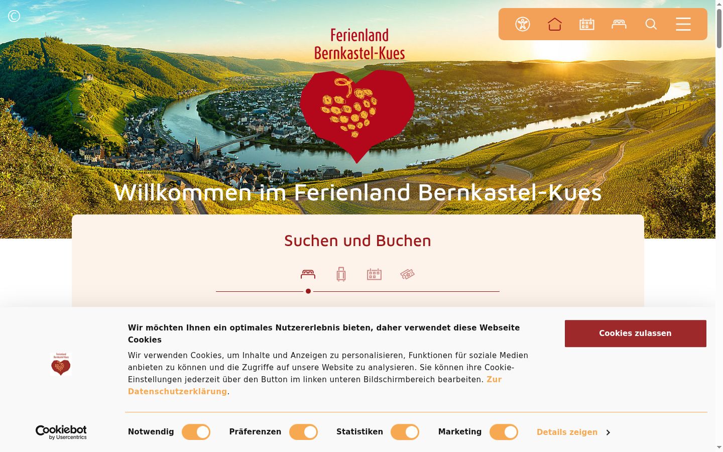 Screenshot tal-banner tal-kunsens muri qabel kwalunkwe interazzjoni