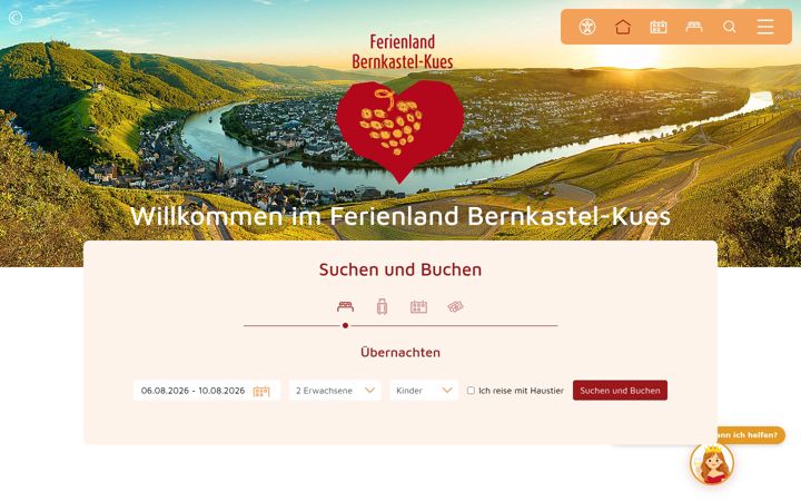 Screenshot of bernkastel.de