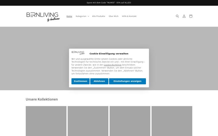 Screenshot of bernliving.de