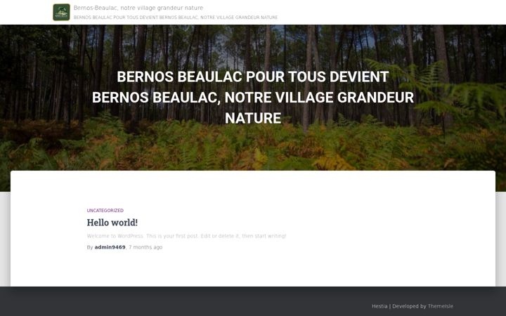 Screenshot of bernosbeaulacpourtous2026.fr