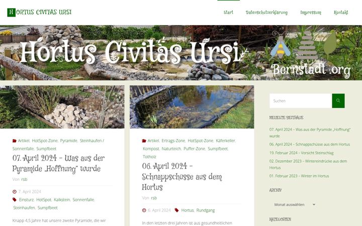Screenshot of bernstadt.org