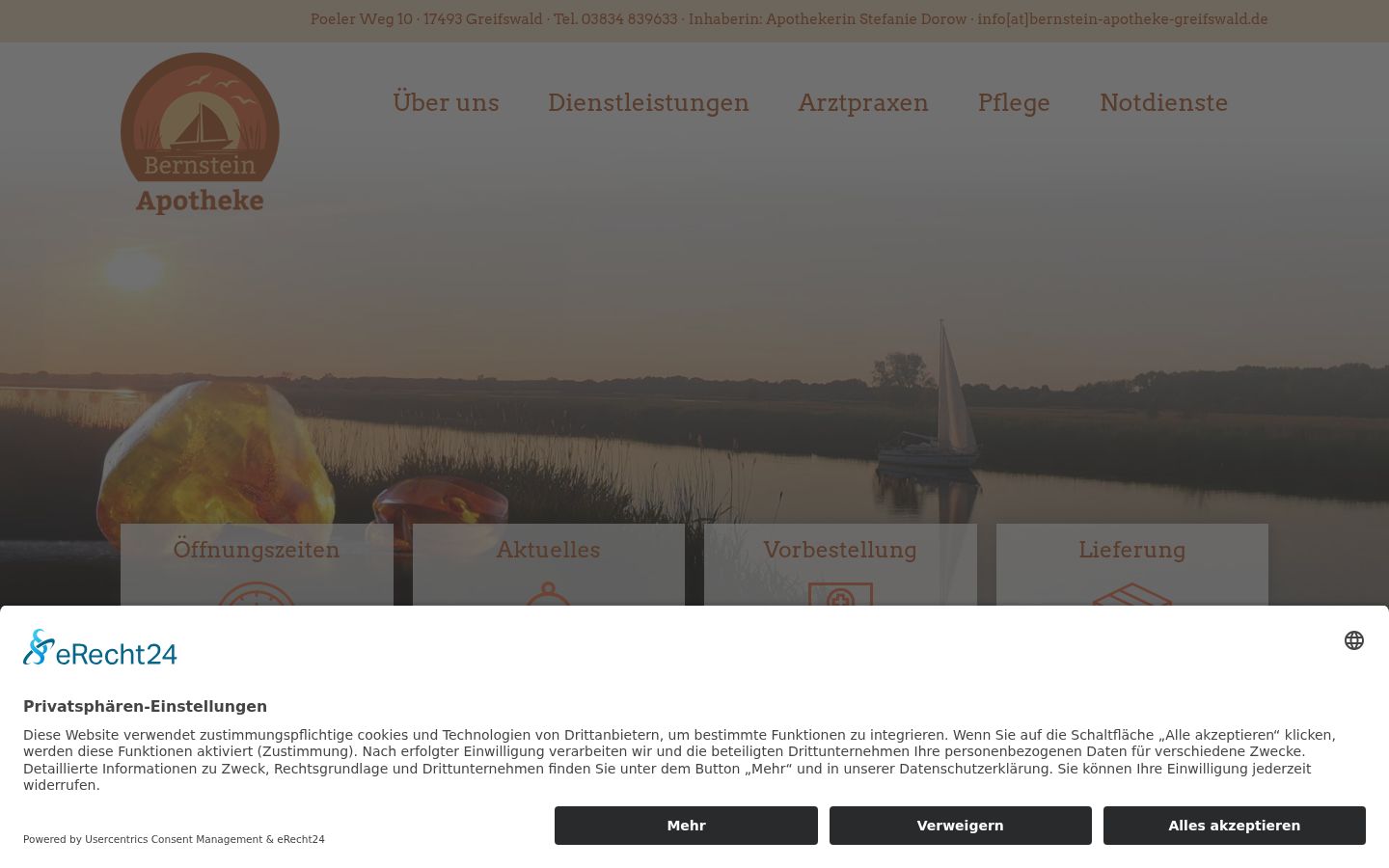 Screenshot tal-banner tal-kunsens muri qabel kwalunkwe interazzjoni