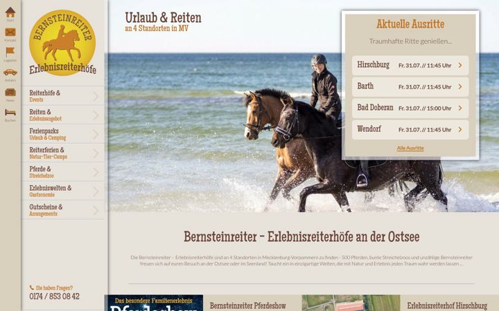 Screenshot of bernsteinreiter.de