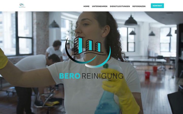 Screenshot of bero-reinigung.ch