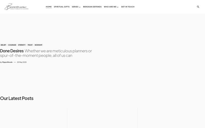 Screenshot of beroean.com