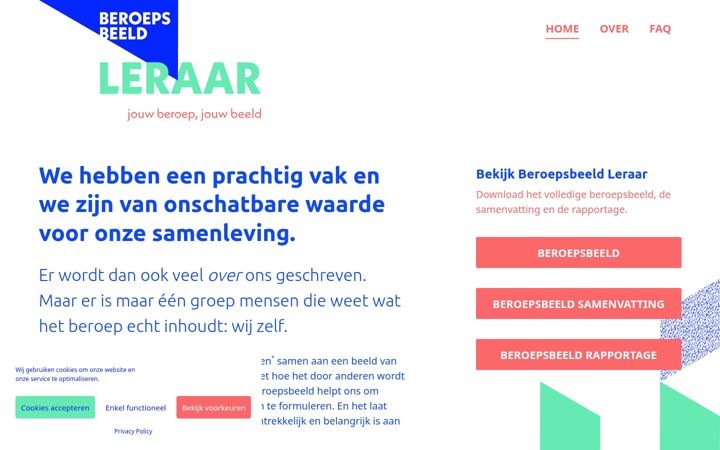 Zrzut ekranu beroepsbeeldleraar.nl