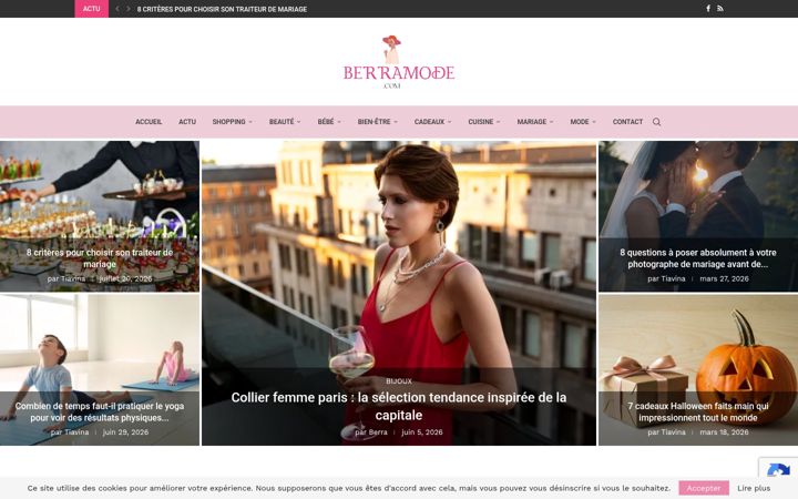 Screenshot of berramode.com