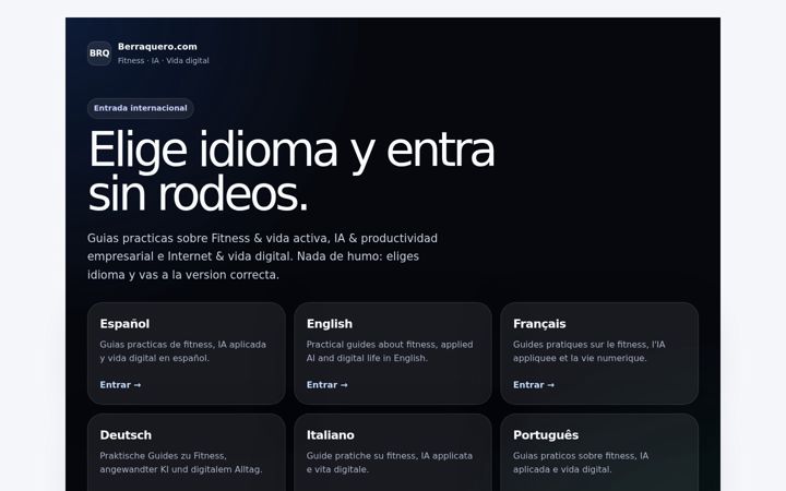 Screenshot of berraquero.com