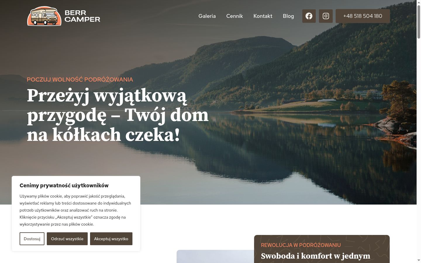 Ekrānuzņēmums ar piekrišanas baneri, kas tika rādīts pirms jebkādas mijiedarbības