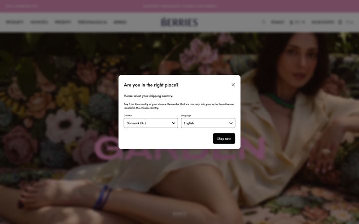 Screenshot of berriesandco.com