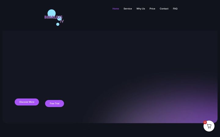 Screenshot of berrijustv.com