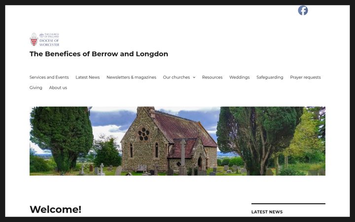 Screenshot of berrowlongdon.org.uk