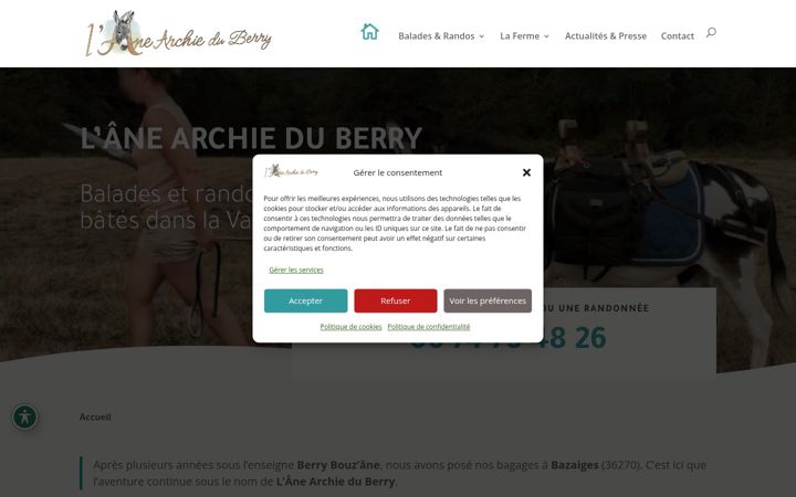 Screenshot of berry-bouzane.fr