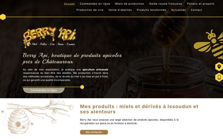 Screenshot of berryapi.fr
