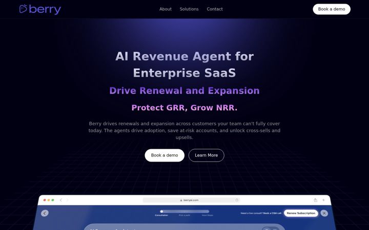 Screenshot of berryapp.io