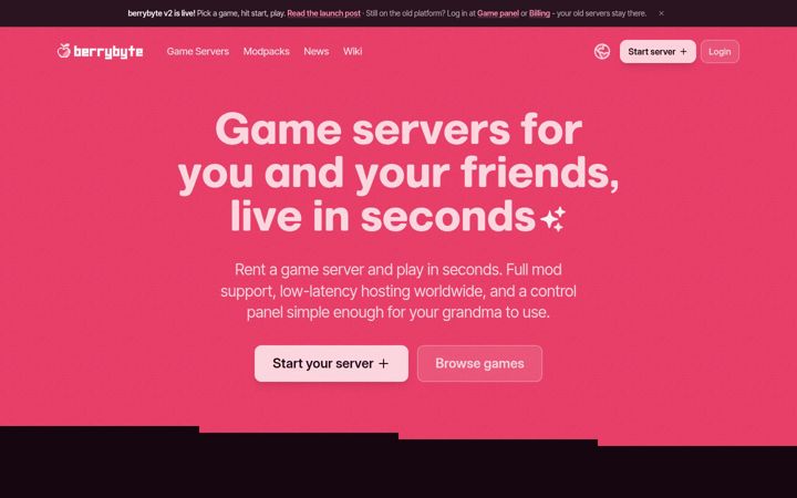 Screenshot of berrybyte.net