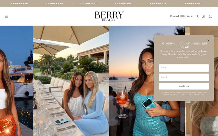 Screenshot of berrydanmark.com