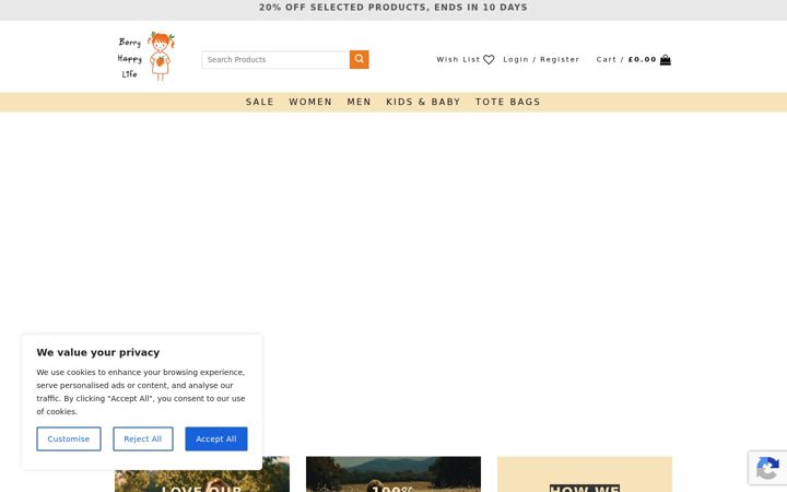 Screenshot of berryhappylife.com
