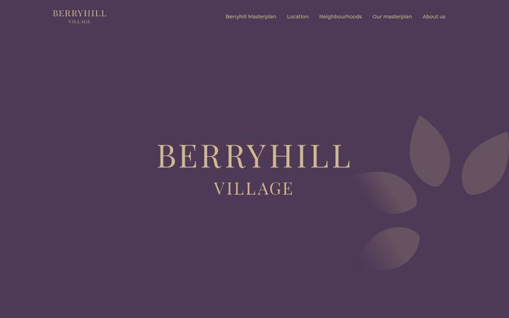 Screenshot of berryhillvillage.com