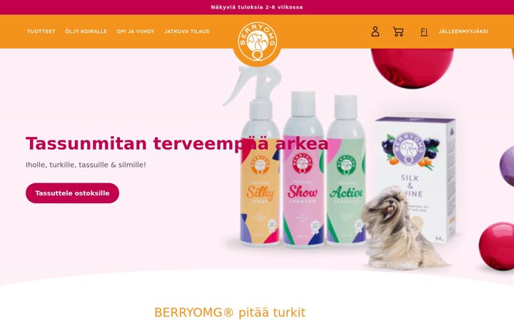 Screenshot of berryomg.com