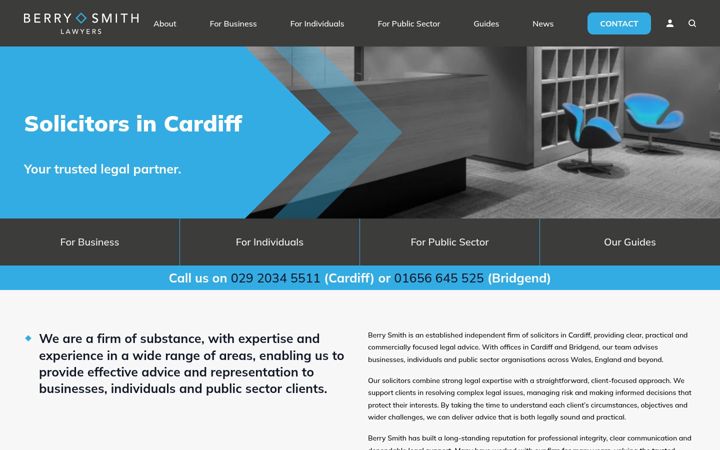 Screenshot of berrysmith.com
