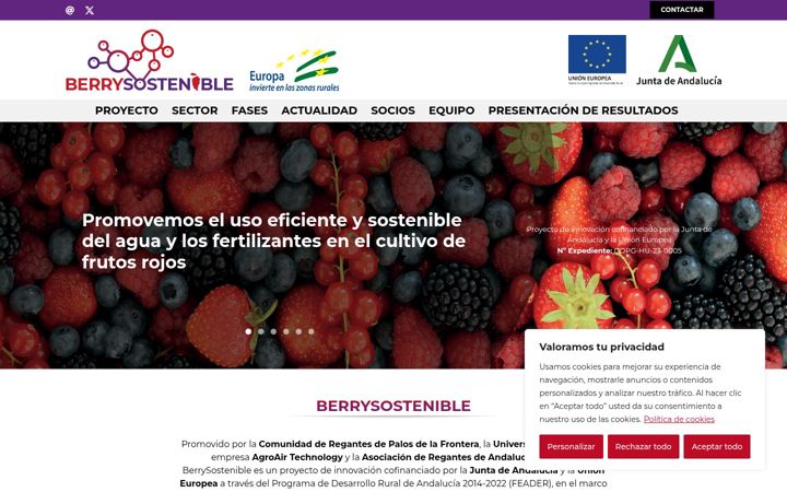 Skjámynd af berrysostenible.eu