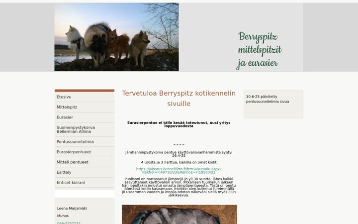 Screenshot of berryspitz.com
