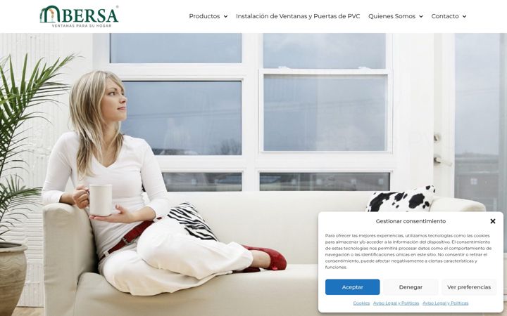 Screenshot of bersa.es
