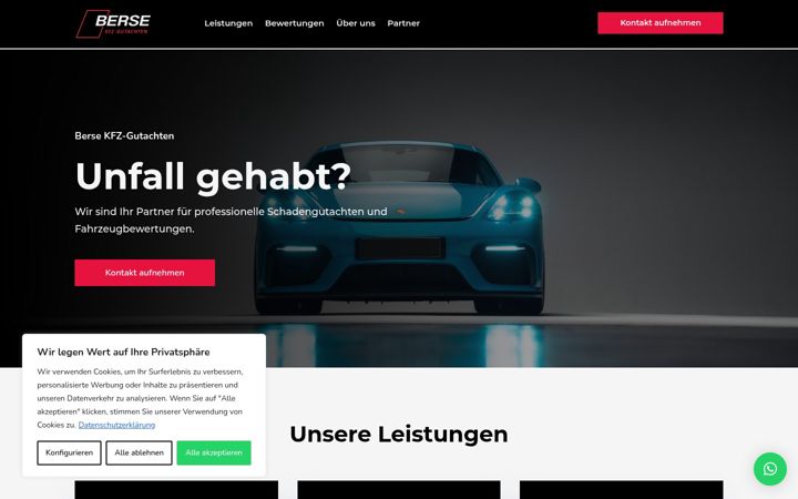 Screenshot of berse-gutachten.de