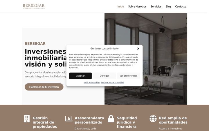 Screenshot of bersegarinversiones.es