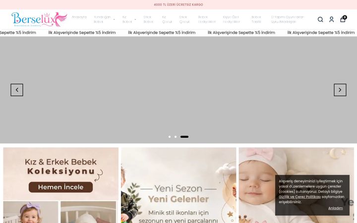 Ekrānuzņēmums no berselux.com.tr