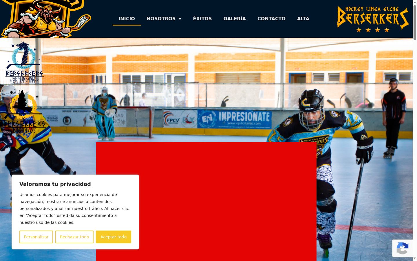 Screenshot des Einwilligungsbanners vor jeglicher Interaktion
