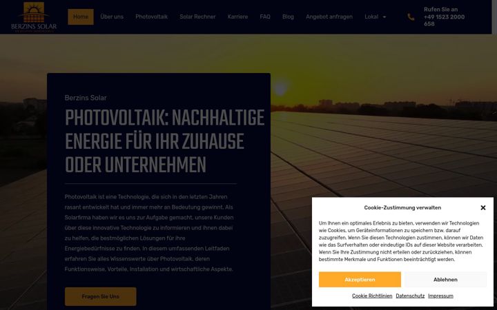 Zrzut ekranu bersolar.de