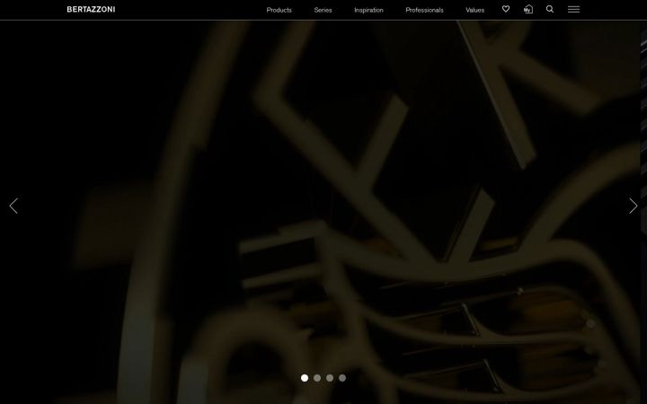 Screenshot of bertazzoni.com
