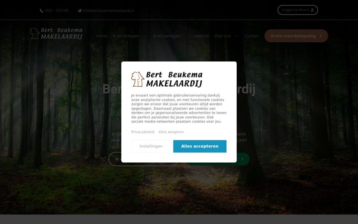 Zrzut ekranu bertbeukemamakelaardij.nl
