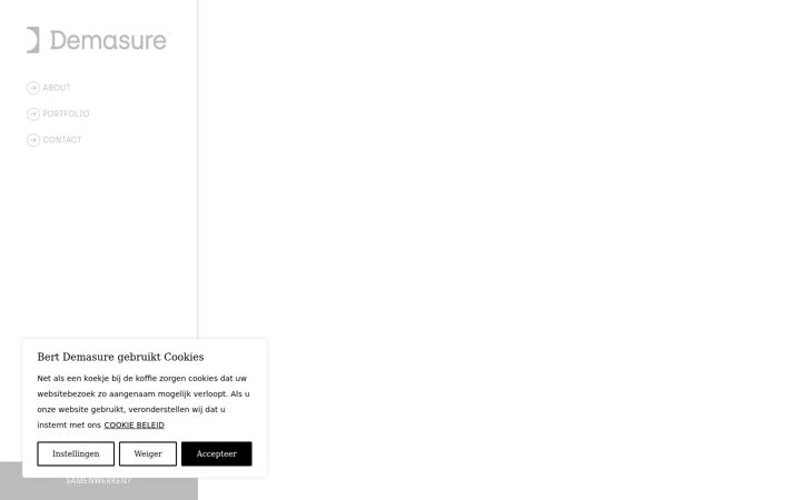 Screenshot of bertdemasure.com