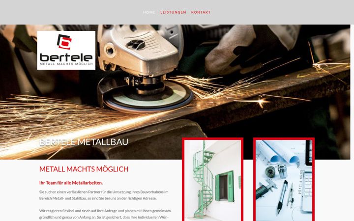 Zrzut ekranu bertele-gmbh.de