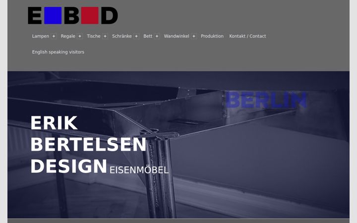 Screenshot of bertelsen.berlin