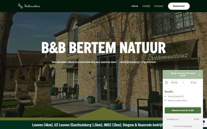 Screenshot of bertemnatuur.be