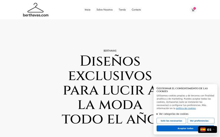Screenshot of berthavas.com