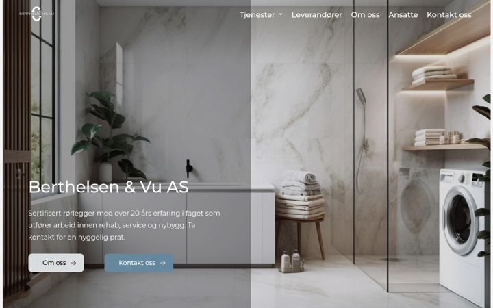 Screenshot di berthelsenvu.no
