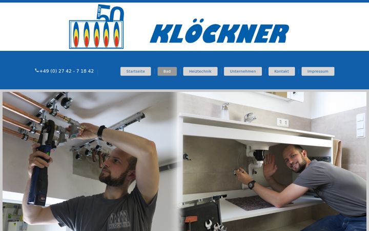 Screenshot of berthold-kloeckner.de