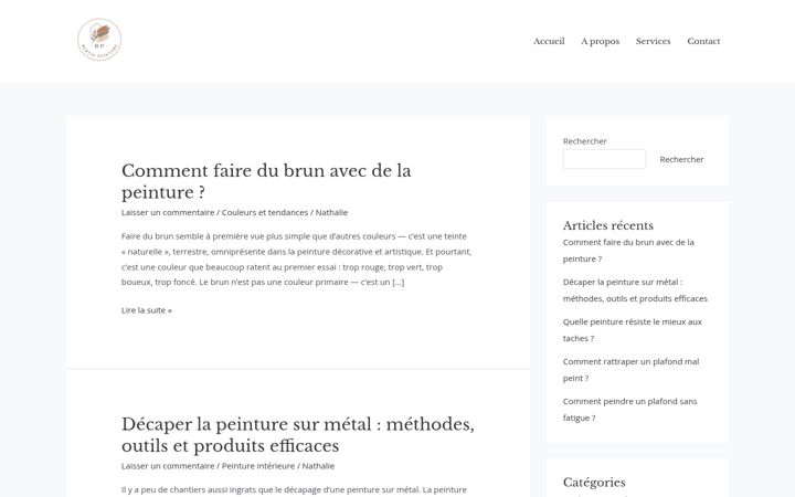 Screenshot of bertin-peinture.com
