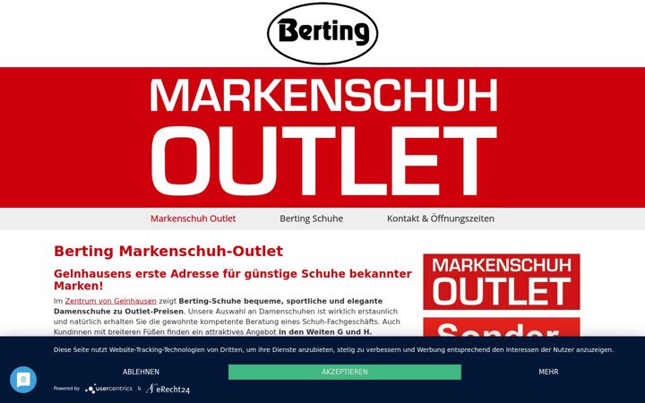 Zrzut ekranu berting-schuhe.de